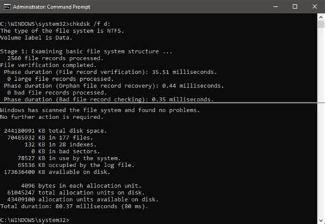 How to use Check Disk (chkdsk) to test and fix hard 